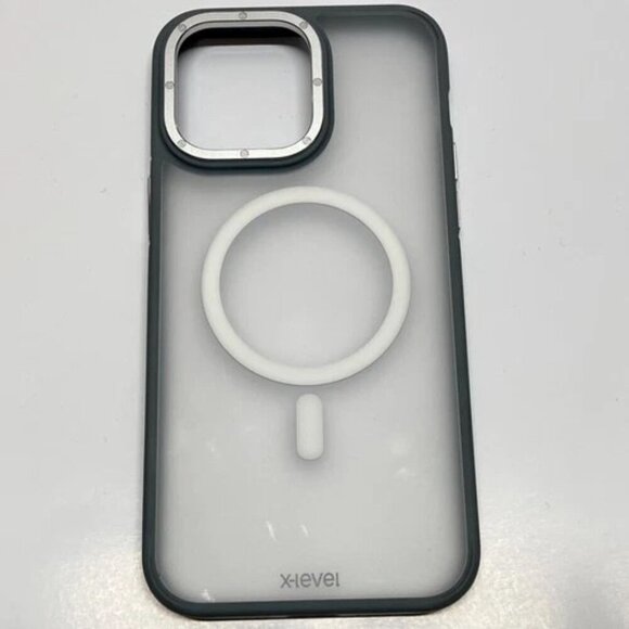 X-Level iphone 14 Pro Max Case Gray Clear Magnetic Charger Accessory Compatible - Picture 14 of 14